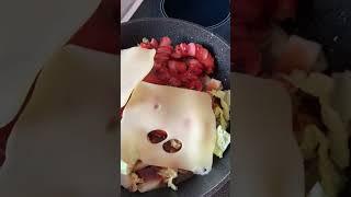 Простое любимое блюдо из сосисок!
