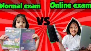 Normal Exams vs Online Exams|Comedy Video|Saanvi's Wonderland