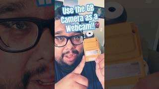 Epilogue의 GB Operator를 사용하면 Game Boy Camera를 PC의 웹캠으로 사용할 수 있습니다! #gameboy