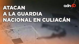 Así fue el enfrentamiento entre criminales y Guardia Nacional en Culiacán, Sinaloa