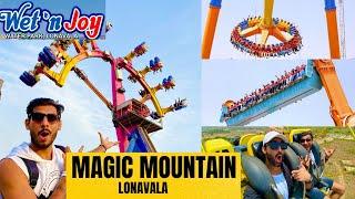 Magic Mountain Wet N Joy Lonavala | All Rides of Amusement Park | India's Tallest Rides l Ticket