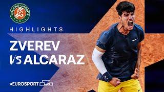 Alexander Zverev vs Carlos Alcaraz | Final | French Open 2024 Highlights 