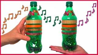 DIY How to Make Plastic Bottle Shaker Instruments for Kids