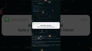 Creating To-Do List App #aibellvega #tkintertutorial #tkinter #coding #programming #python