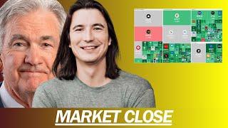 EVERYTHING IS GREEN EXCEPT MAG 7, ROBINHOOD +10%, NO TARIFF NEWS | MARKET CLOSE