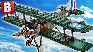 Huge LEGO Airplane From World War 1!!! Sopwith Camel 10226 | Unbox Build Time Lapse Review