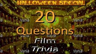 20 Film Trivia Questions - Halloween Special