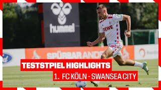 HIGHLIGHTS: 1. FC KÖLN 2:1 - Swansea City | Alle Tore