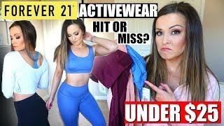 FOREVER 21 ACTIVEWEAR HAUL | Try on & Review