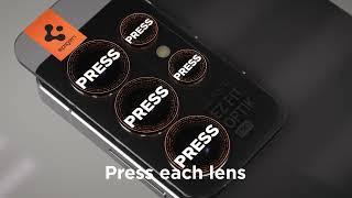 Enjoy clear shots and scratch-free lenses with Optik Pro for #GalaxyS25 | Spigen