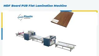 1300 model PUR hot glue Flat Lamination Machine for PVC foam board door board