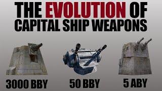 The Evolution of Capital Ship Weapons | Star Wars Legends