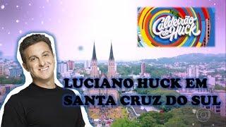 Apresentador Global Luciano Huck, em Santa Cruz do Sul- RS