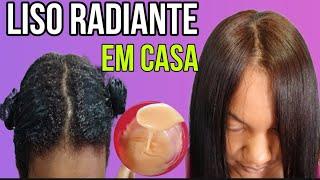 ESCOVA PROGRESSIVA CASEIRA! CABELO LISO ESCORRIDO SEM QUÍMICA! ALISA DESMAIA NA HORA!