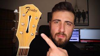 O melhor VIOLÃO de aço que já tive - FENDER FA - SERIES 235E Review