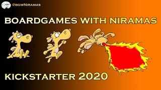 Boardgames with Niramas on Kickstarter 2020