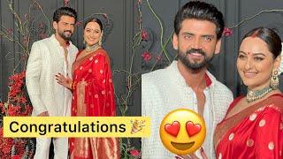 Sonakshi sinha Zaheer First Vidoe after getting married Congratulations  To Both ️