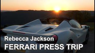 Rebecca Jackson Ferrari Press Trip