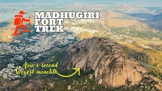 The Best Trek Around Bangalore | Madhugiri Hills | Madugiri Betta Trek