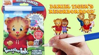 Daniel Tiger's Neighborhood Imagine Ink Coloring Book | ACTIVITIES & COLORING With Mess-Free Marker