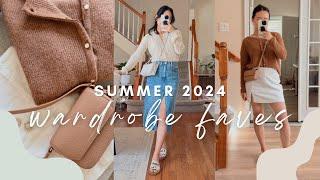 Current Wardrobe Favorites & Most Worn Summer Pieces