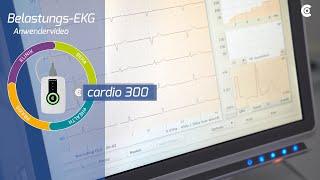 Anwendervideo Belastungs-EKG/custo cardio 300