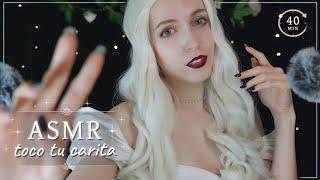 VISUAL ASMR  Can I touch your beautiful face? ️ Personal Attention, Love, Caresses, Sounds..