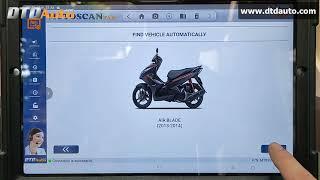 How to check an Oxygen sensor work well or not by Motoscan Tab 2.7? [FI system video 3]