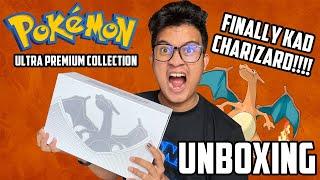 POKEMON ULTRA PREMIUM COLLECTION CHARIZARD UNBOXING! FINALLY KAD CHARIZARD!!