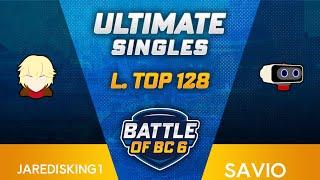 jaredisking1 (Shulk) vs Savio (ROB) - Ultimate Singles Losers Top 128 - Battle of BC 6