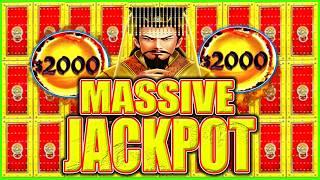 This MASSIVE JACKPOT Had Me Jump Out My Seat! High Limit Golden Century Dragon Link Slot