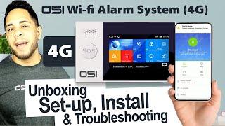 OSI 4G Wi-Fi Alarm System - Unboxing, Set-up, Install & Troubleshooting(Full Video) // OSI Go Direct