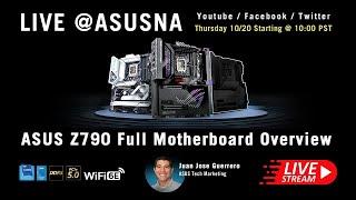 Full ASUS Z790 Motherboard Line Up Overview & AMA - For Intel 13th Gen "Raptor Lake" CPUs