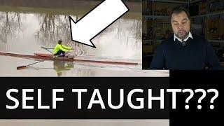 SHE TAUGHT HERSELF HOW TO ROW - PRO COACH REVIEWS HER SCULLING TECHNIQUE