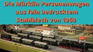 Märklin, die kleinen Personenwagen von 1960