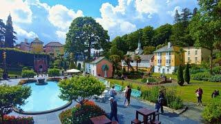 Portmeirion Village Walk, Welsh Countryside 4K