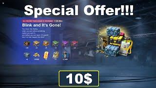 World of Tanks Blitz Exclusive New Year Offer - Opening All Containers!!! So Much GOLD!! and Waffen?