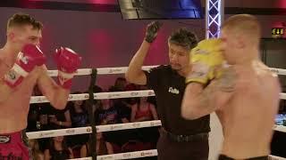 Liam Cunningham Vs David Sinclair - 61kg ISKA Muay Thai Title Fight on LeapFrog Fight Night 01