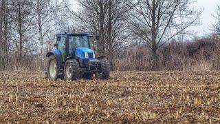 New Holland t6020 w akcji Głęboszowanie 2021