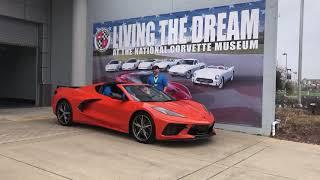 National Corvette Museum's 2nd 2020 C8 Corvette R8C Delivery