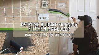 Extreme Kitchen Makeover Part 1 | Using Rust-Oleum Countertop Coating Kit | what's the plan?