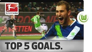 Top 5 Goals - Bas Dost - 2014/15