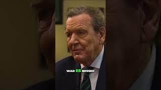 Die Rolle Russlands  Deutschland braucht gute Partnerschaften in alle Richtungen. Gerhard Schröder