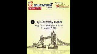 Mega UK Education Expo 2022 at Taj Gateway Hotel, India | AHZ Associates