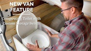 NEW VAN FEATURE: NATURE'S HEAD COMPOSTING TOILET | Dave & Matt Vans