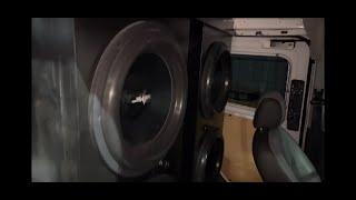 Testing 4 Skar 18" ZVX subs on a Taramps 3K bass