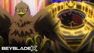 Hells Chain vs Strike Hawk! Carlo Maruko vs Bird | (The Final Battle) Beyblade X (HD)