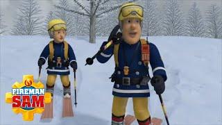 Fireman Sam New Episodes | Ski Rescue Mission | Best Fire Rescues  Videos For Kids