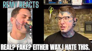 Remy Reacts to GipseyG Tattoos  #ink #inked #tattoo