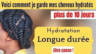 Comment garder ses cheveux hydratés plus de 10 jours sans réhydrater : volume et pousse rapide